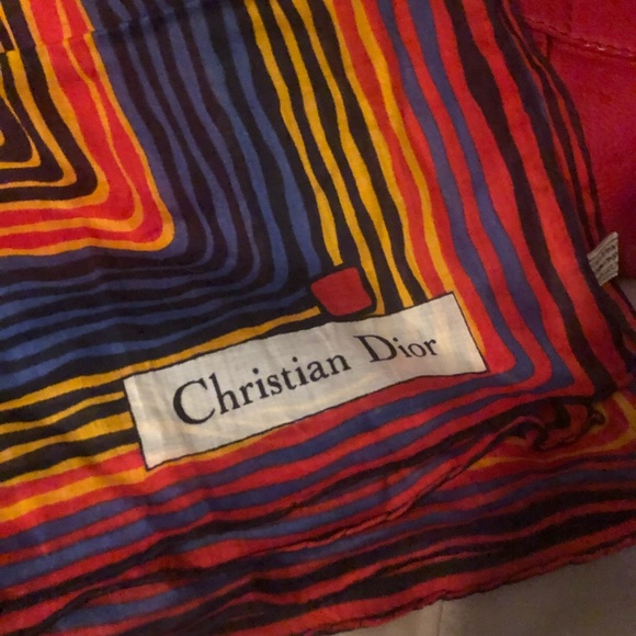 Christian Dior scarf - Picture 1 of 8